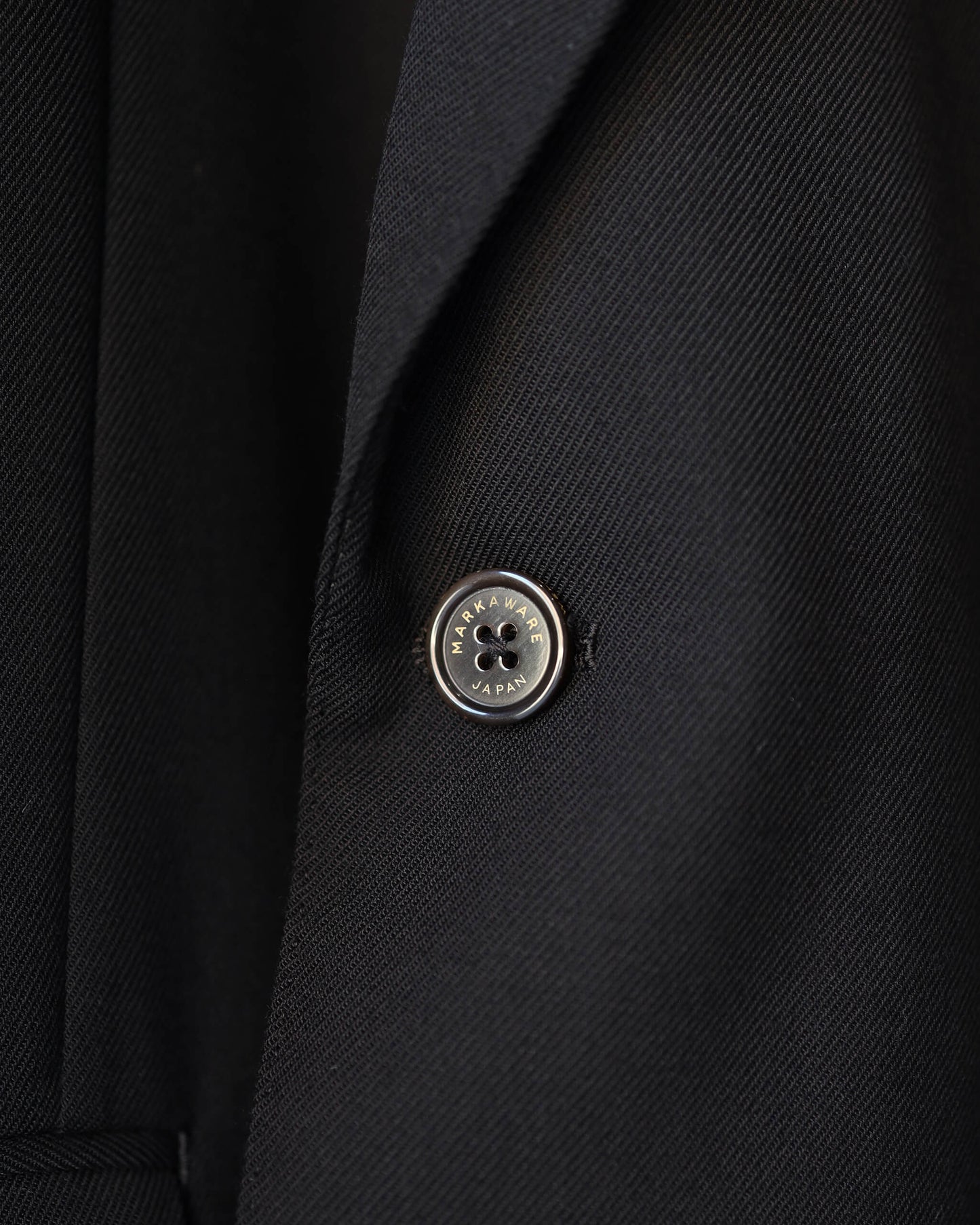 LA LEONA JACKET ORGANIC WOOL SURVIVAL CLOTH® "BLACK"