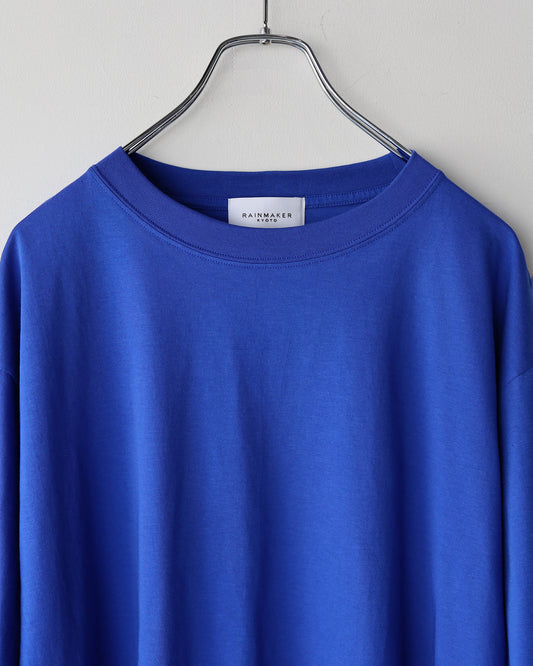 CREW-NECK T-SHIRT "BLUE"
