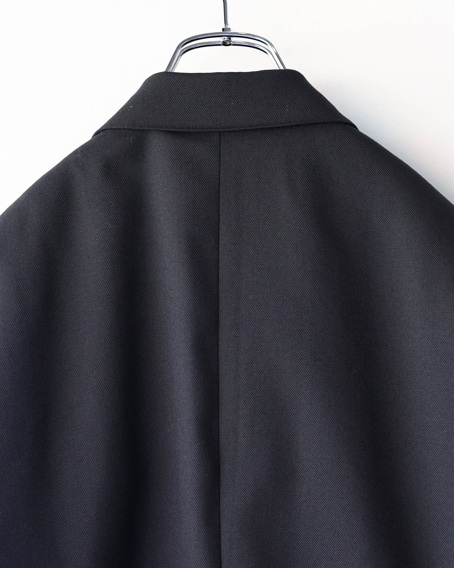 LA LEONA JACKET ORGANIC WOOL SURVIVAL CLOTH® "BLACK"