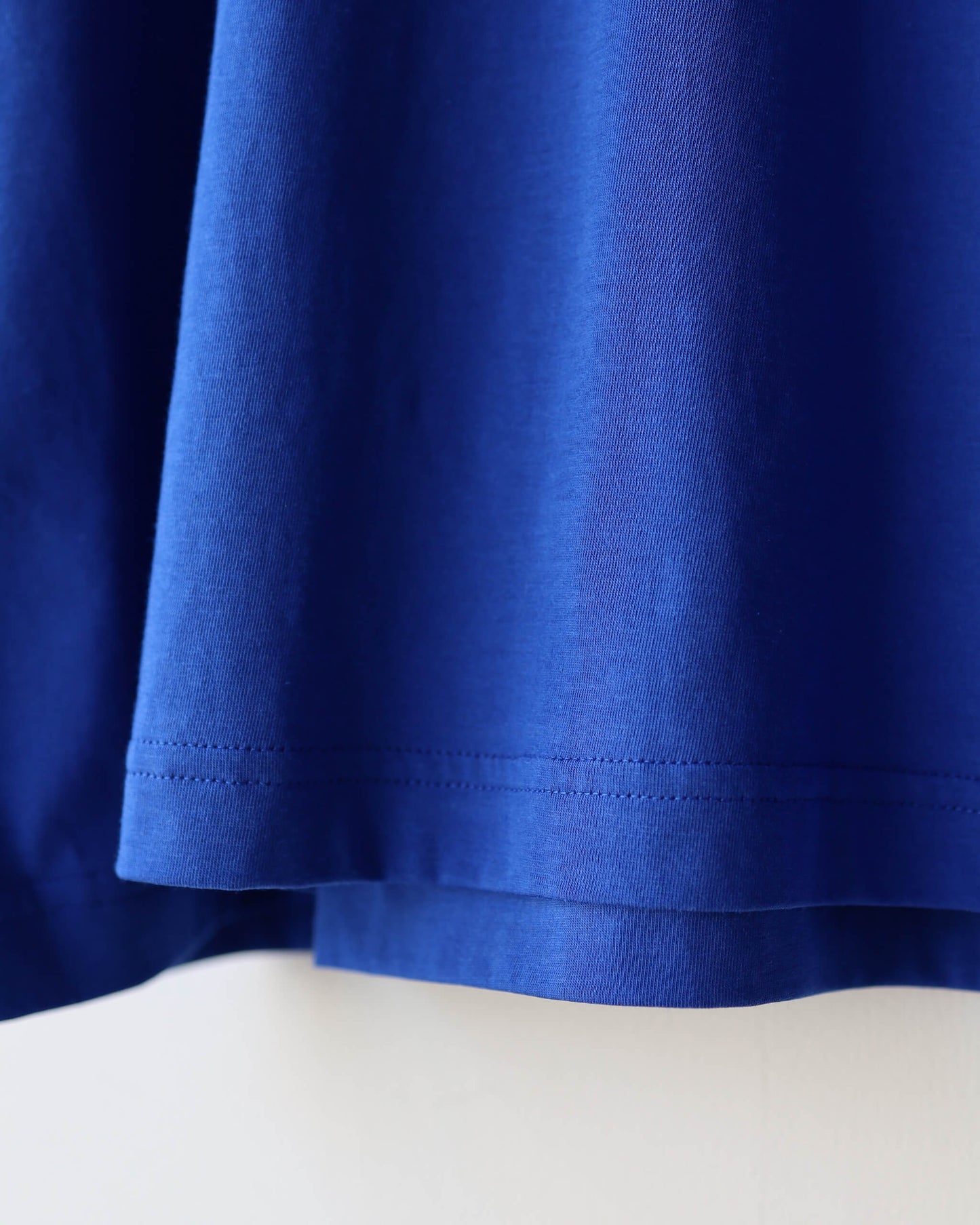 CREW-NECK T-SHIRT "BLUE"