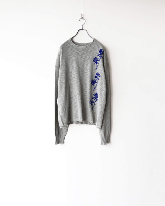 CYANO SWEATER "BLUE GRAY"