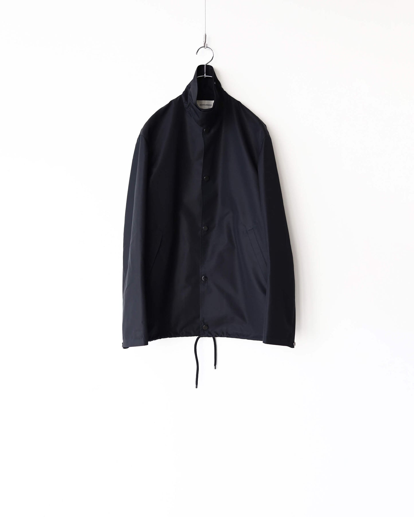 COACH JACKET II EGYPTIAN COTTON × RECYCLE POLYESTER WEATHER-CLOTH "BLACK"