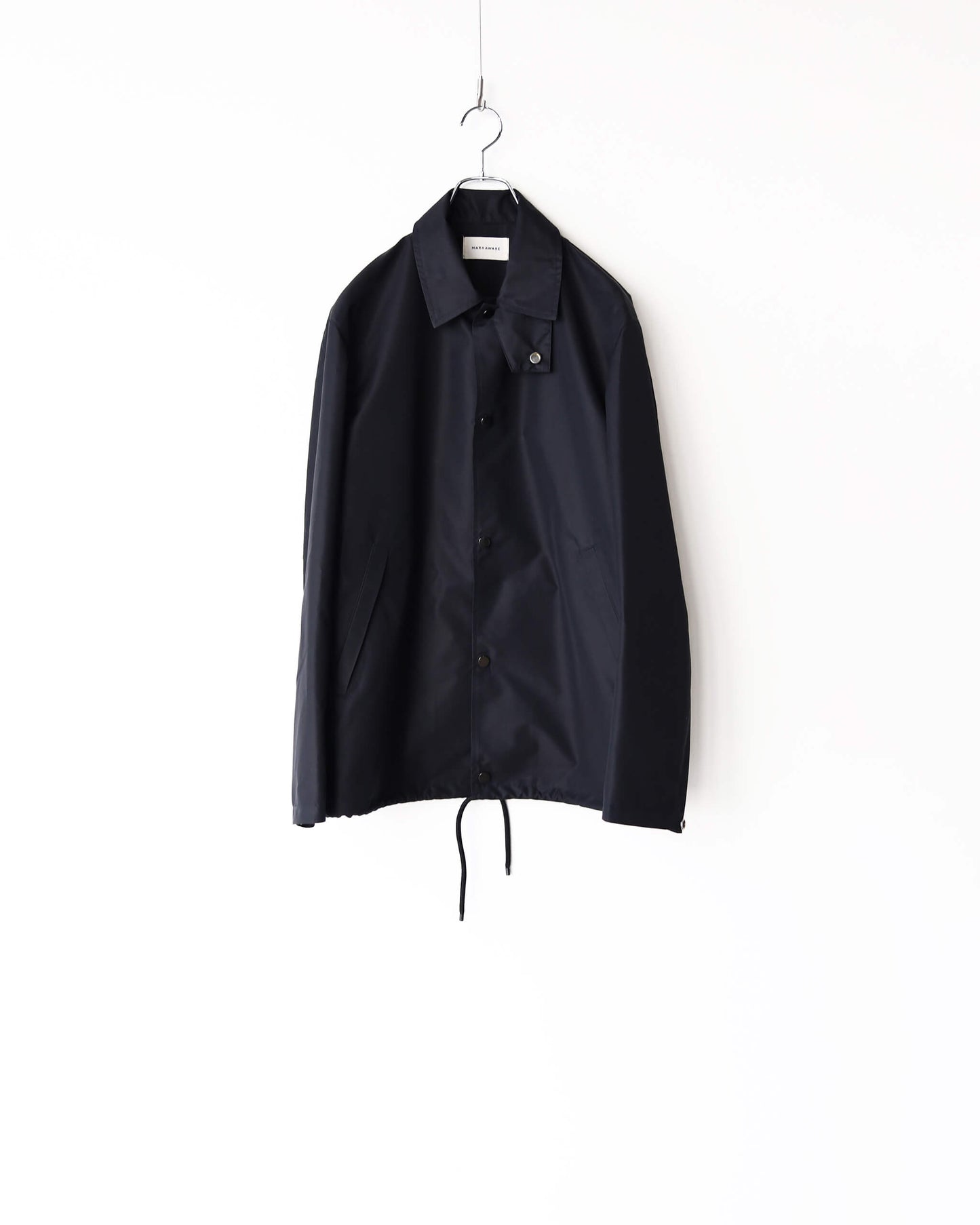 COACH JACKET II EGYPTIAN COTTON × RECYCLE POLYESTER WEATHER-CLOTH "BLACK"