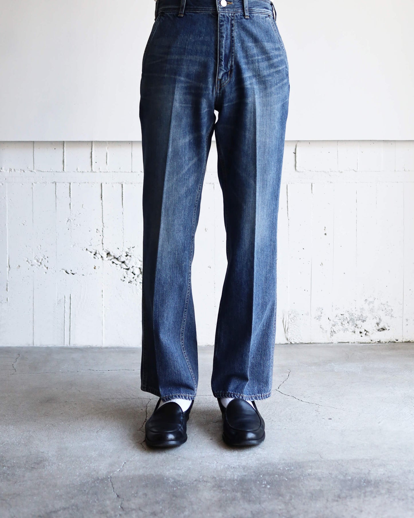 DENIM PANTS TYPE 001 "WASHED INDIGO"