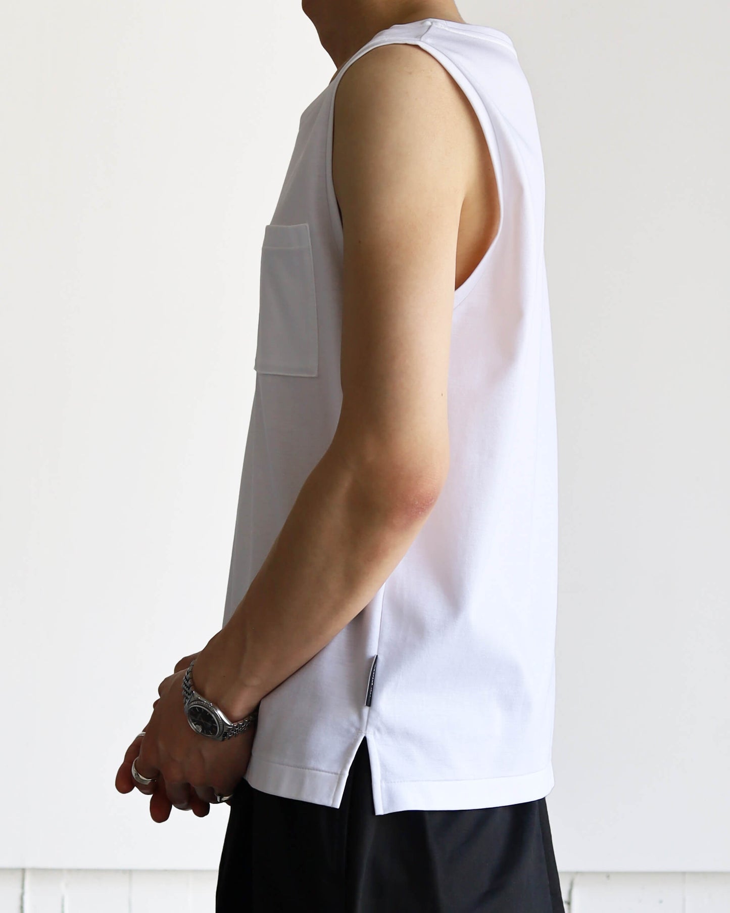 EXTRA FINE TANK TOP "WHITE"