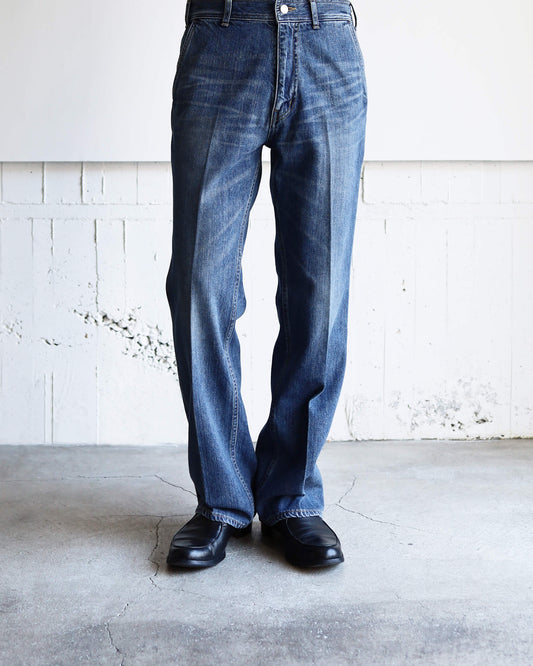 DENIM PANTS TYPE 001 "WASHED INDIGO"