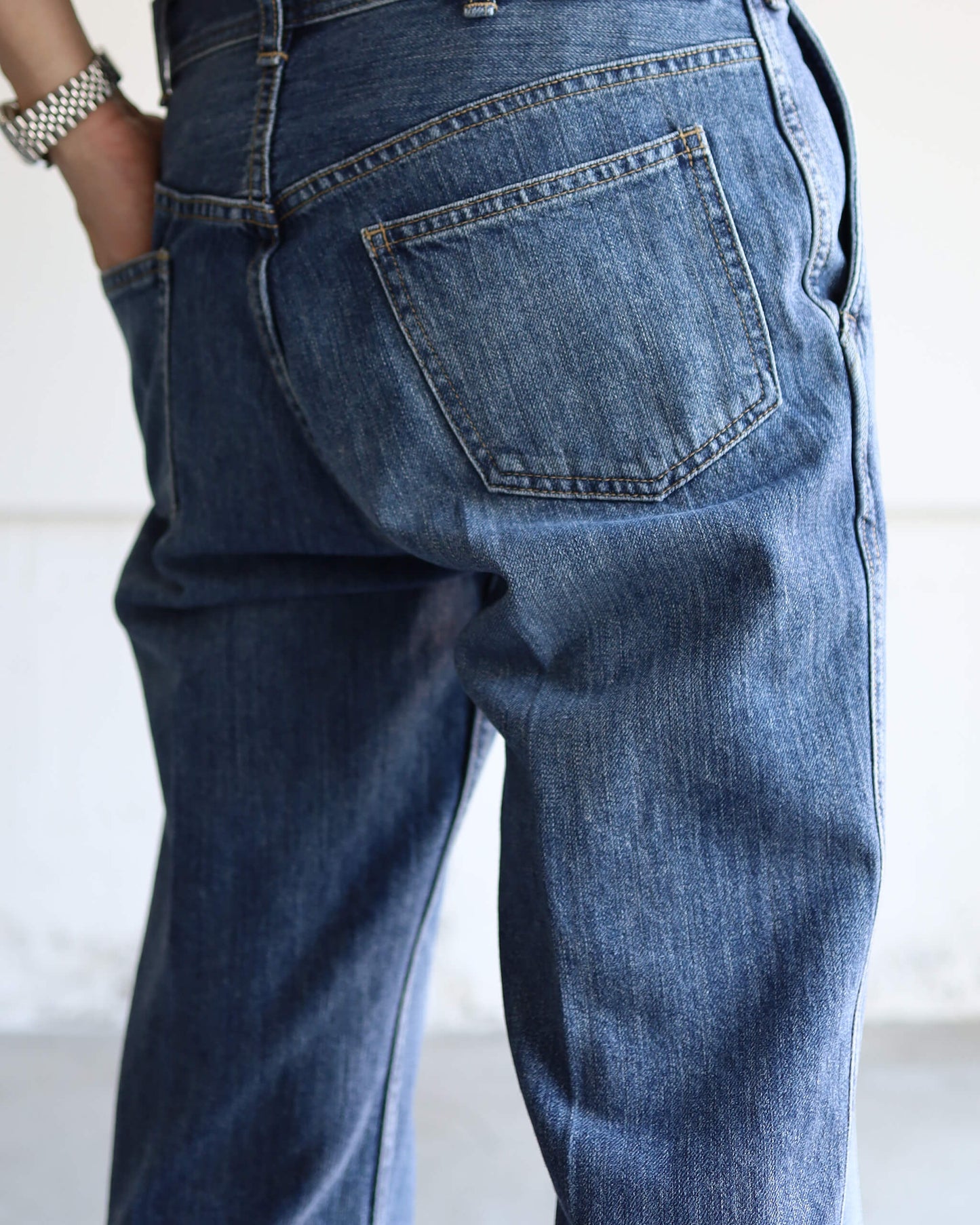 DENIM PANTS TYPE 001 "WASHED INDIGO"