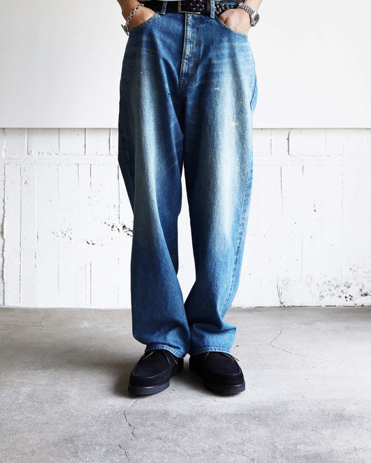 SELVEDGE DENIM 5POCKET PANTS "INDIGO"