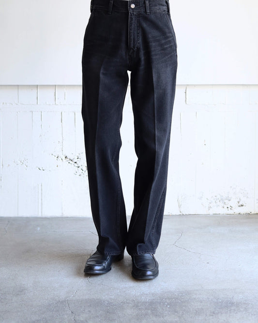 DENIM PANTS TYPE 001 "WASHED BLACK"