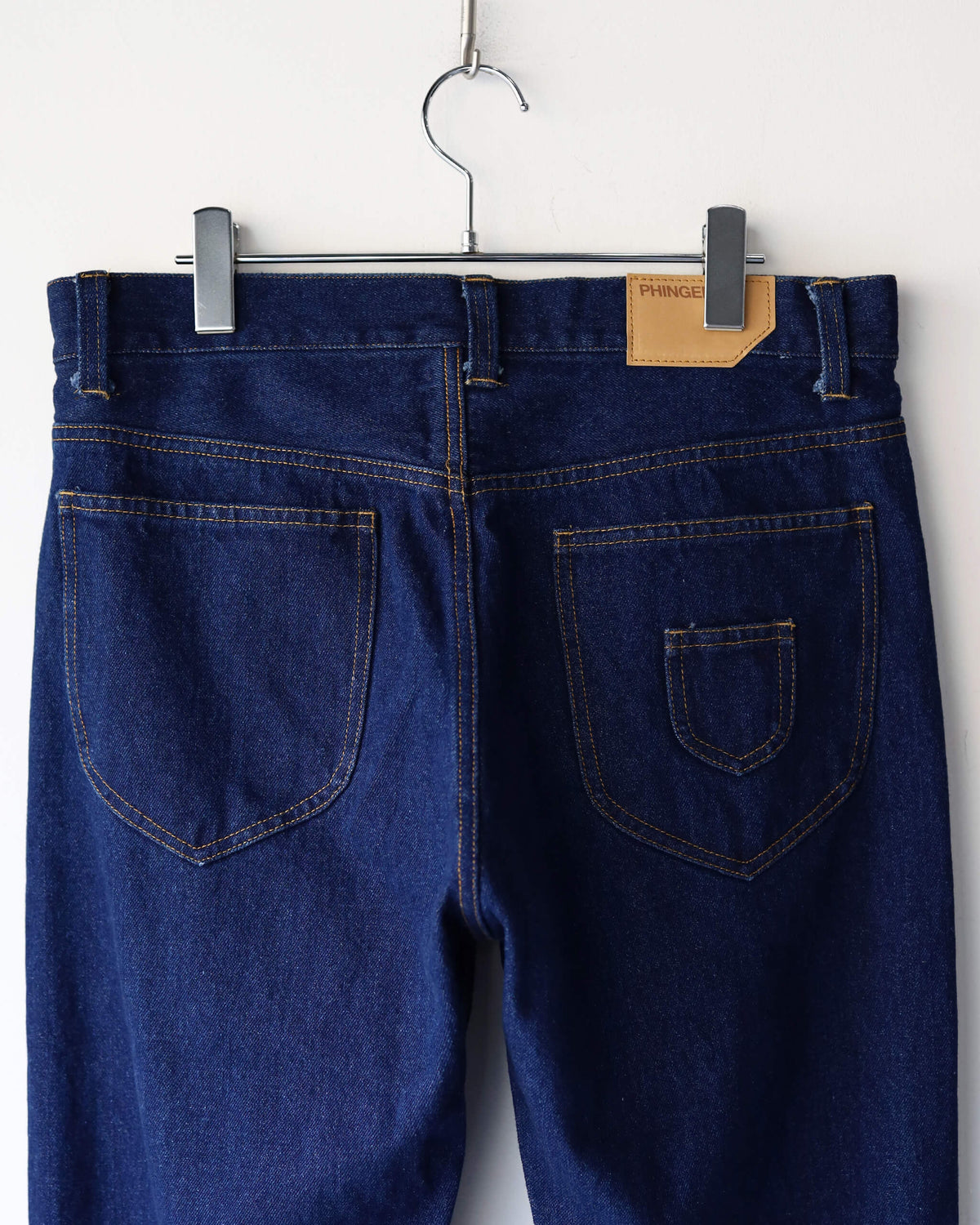 6 POCKET JEANS STRAIGHT "NAVY"