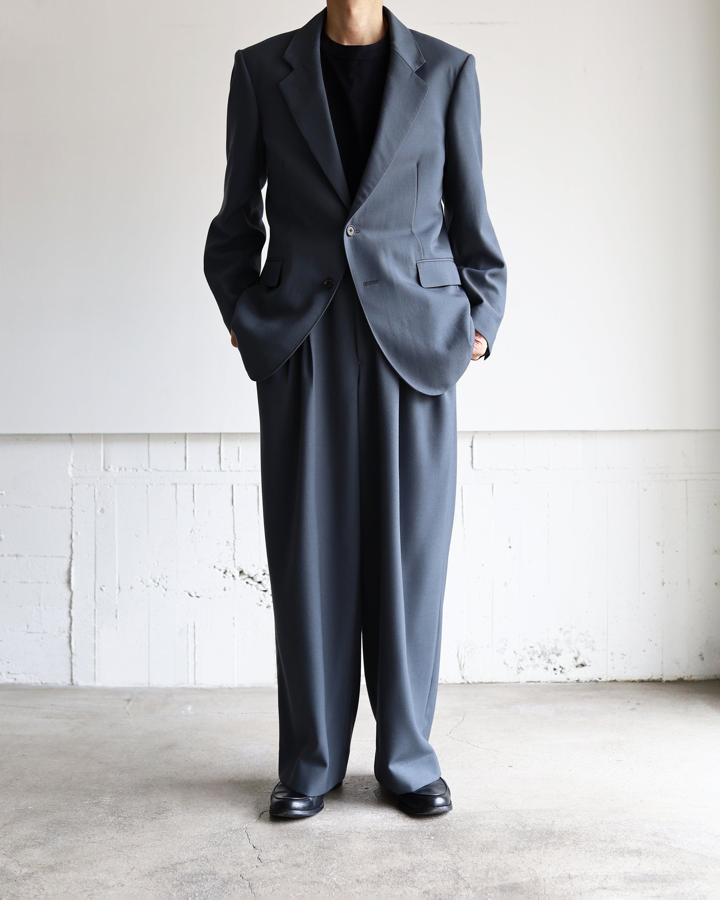 LA LEONA JACKET ORGANIC WOOL SURVIVAL CLOTH® "DOLPHIN GRAY"