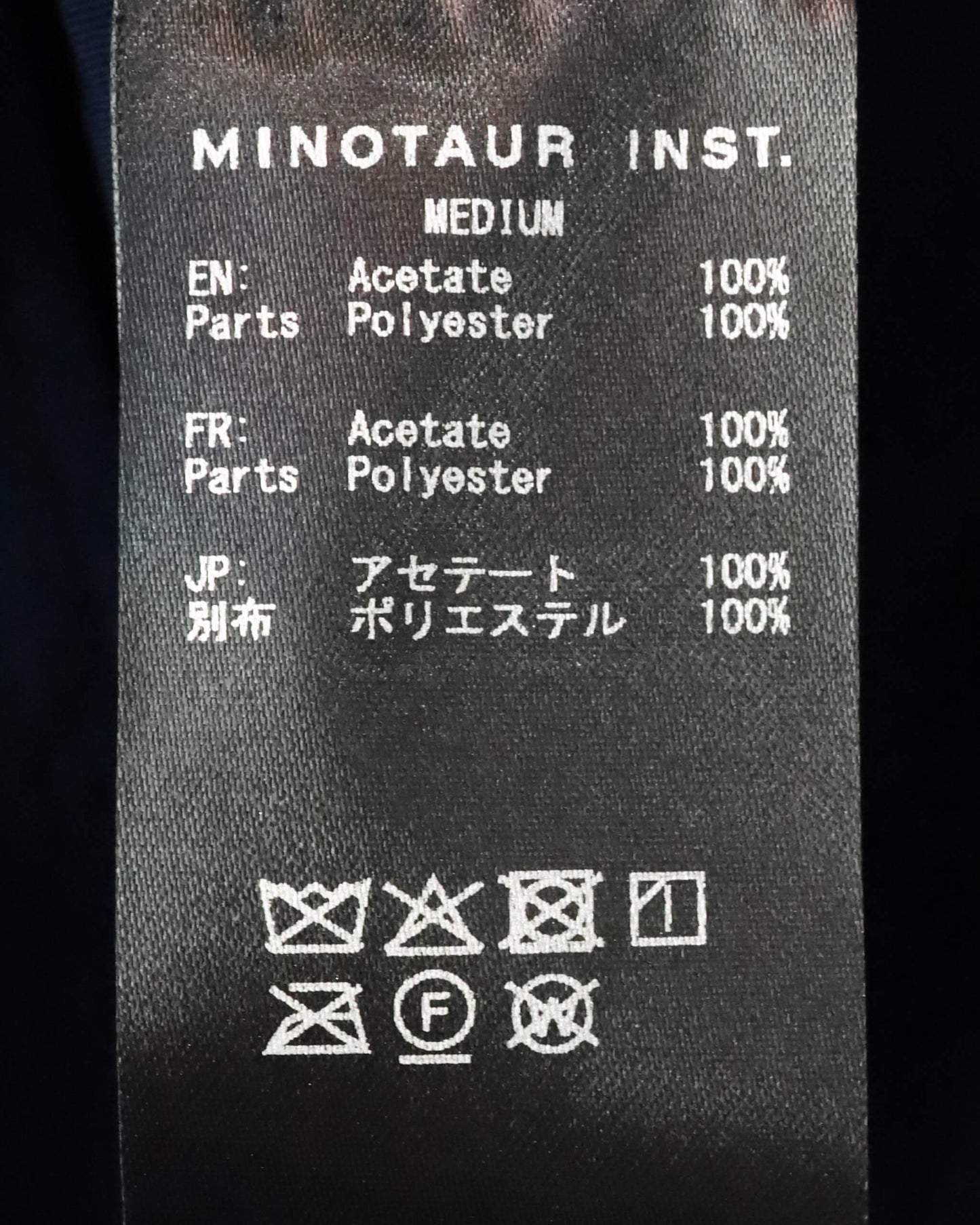 V-SATIN S/S SHIRTS "BLACK"