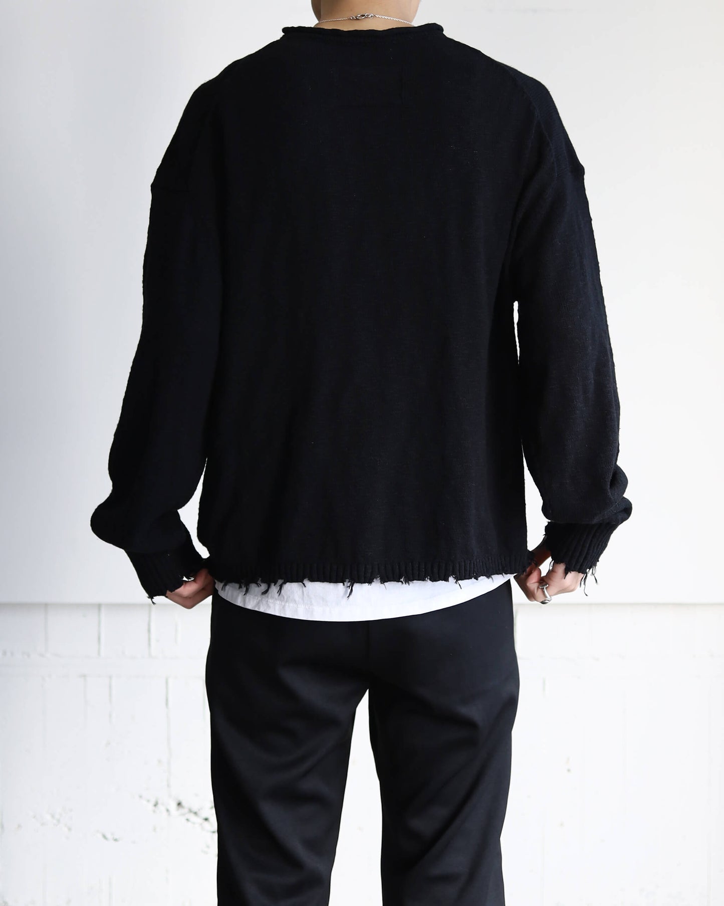 CYANO SWEATER "BLACK"