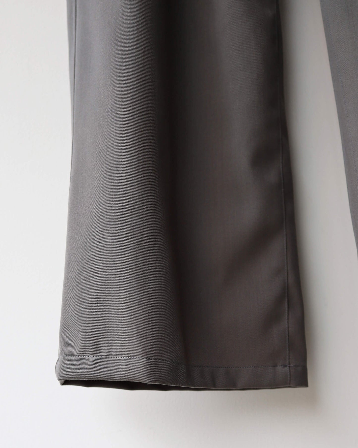Ganshin wool gabardine - Bryan "Gray khaki"