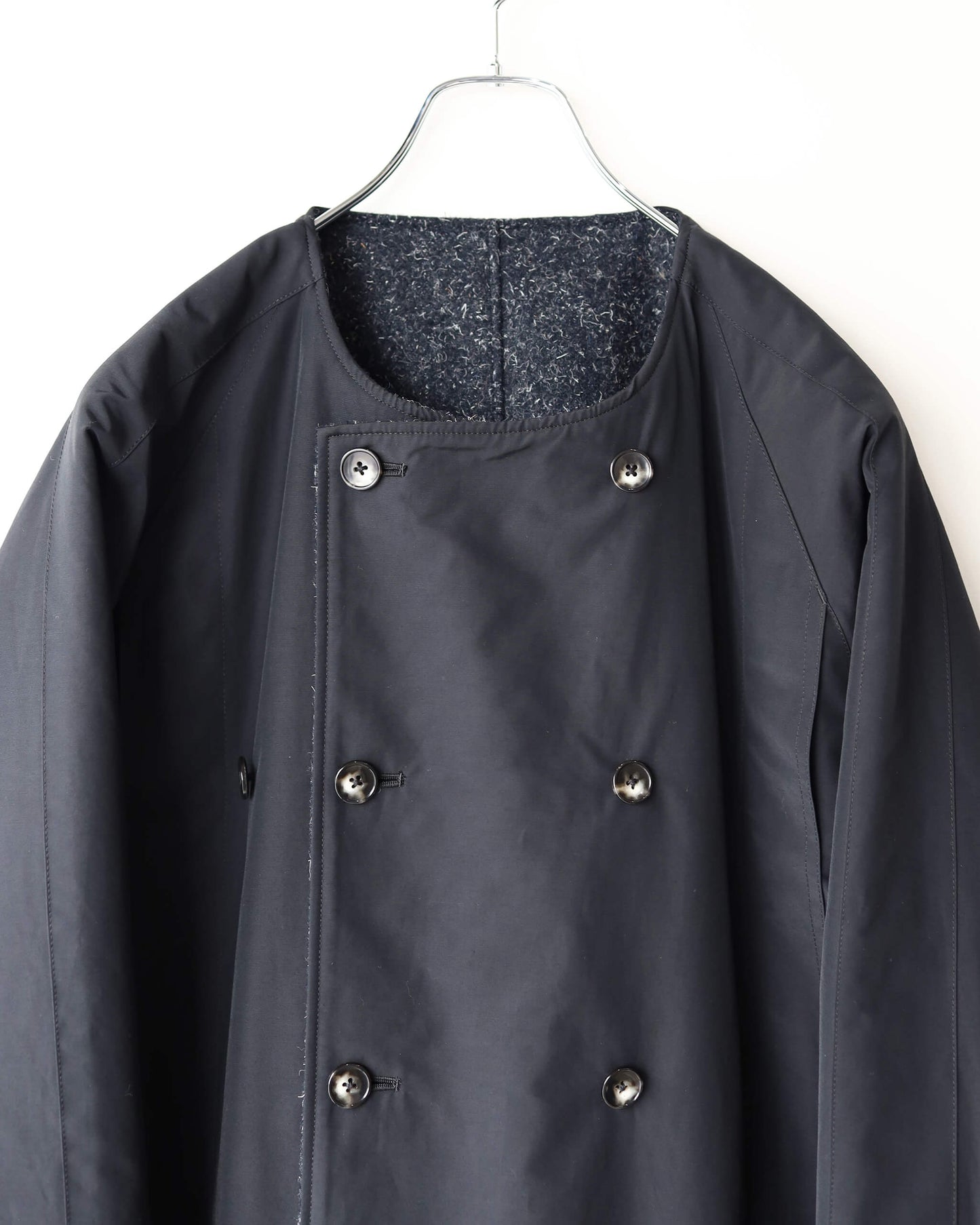 U-TURN COAT "BLACK"