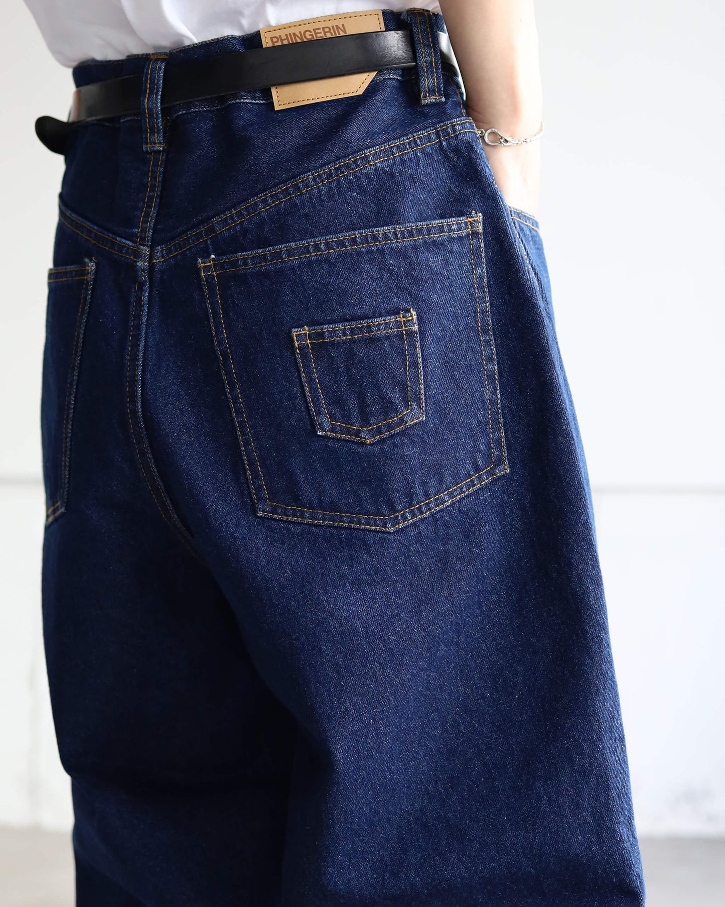 6 POCKET JEANS "NAVY"