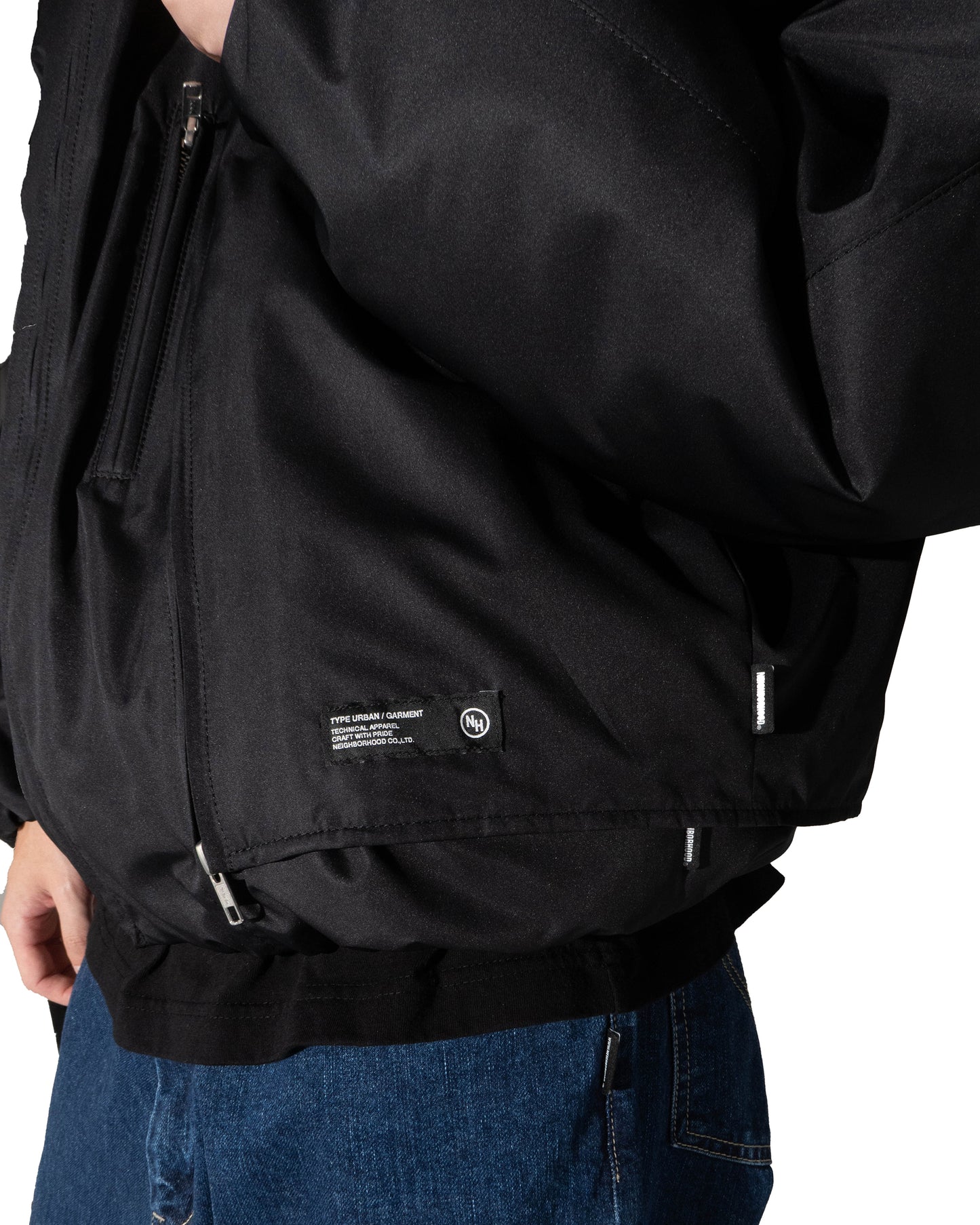 NH X PHINGERIN . NOREN JACKET "BLACK"