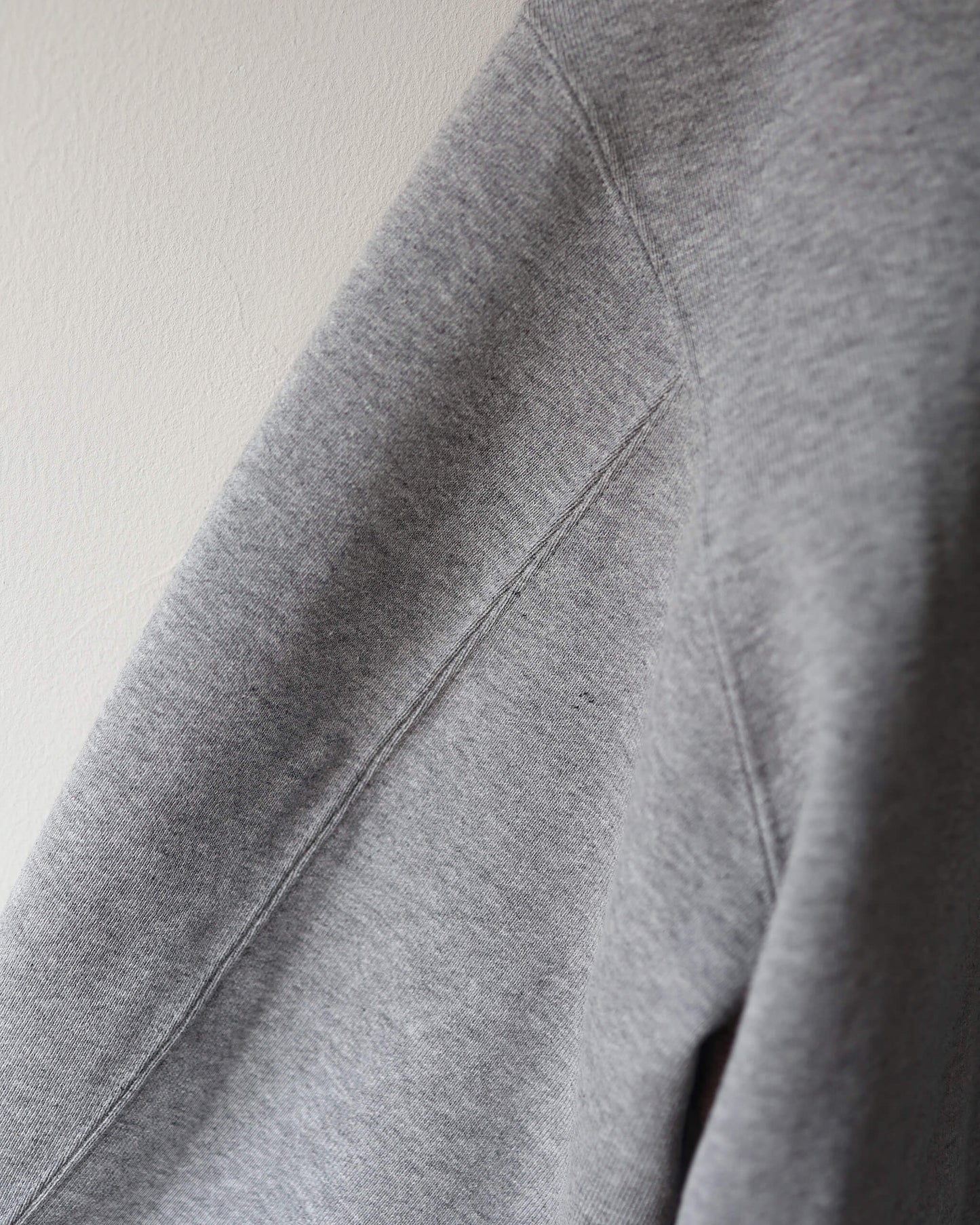 DOUBLE FRONT SWEAT HOODIE "Gr"