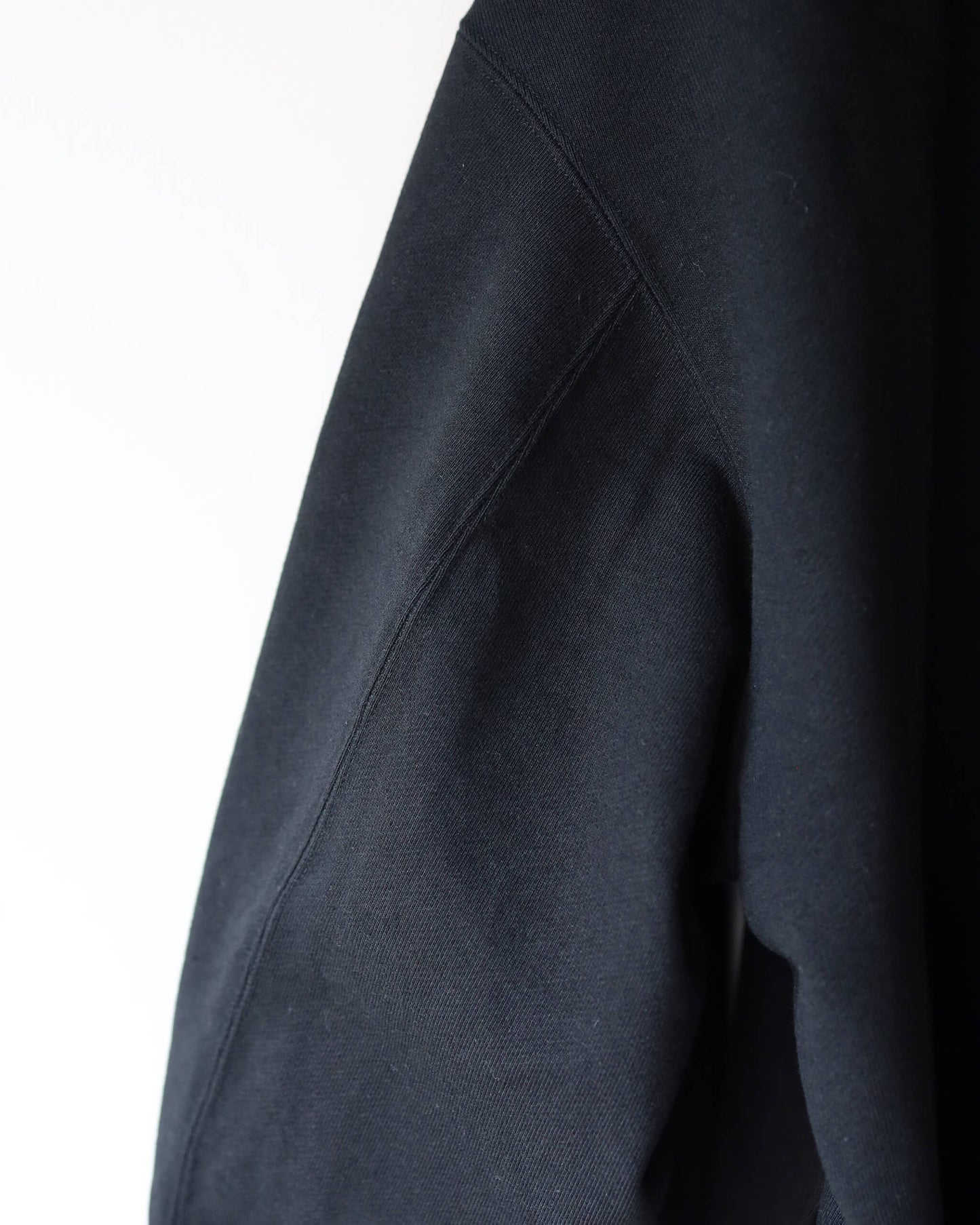 DOUBLE FRONT SWEAT HOODIE "Bk"