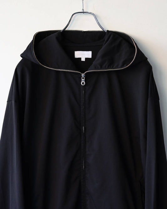 36G Nylon Hoodie "BLACK DYE"