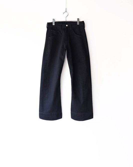 B-DENIM WAVING STRAIGHT DENIM "BLACK"