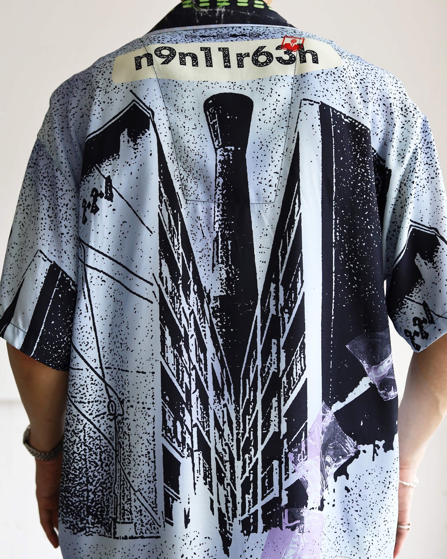 CODE SUMMER SHIRT "SAX"