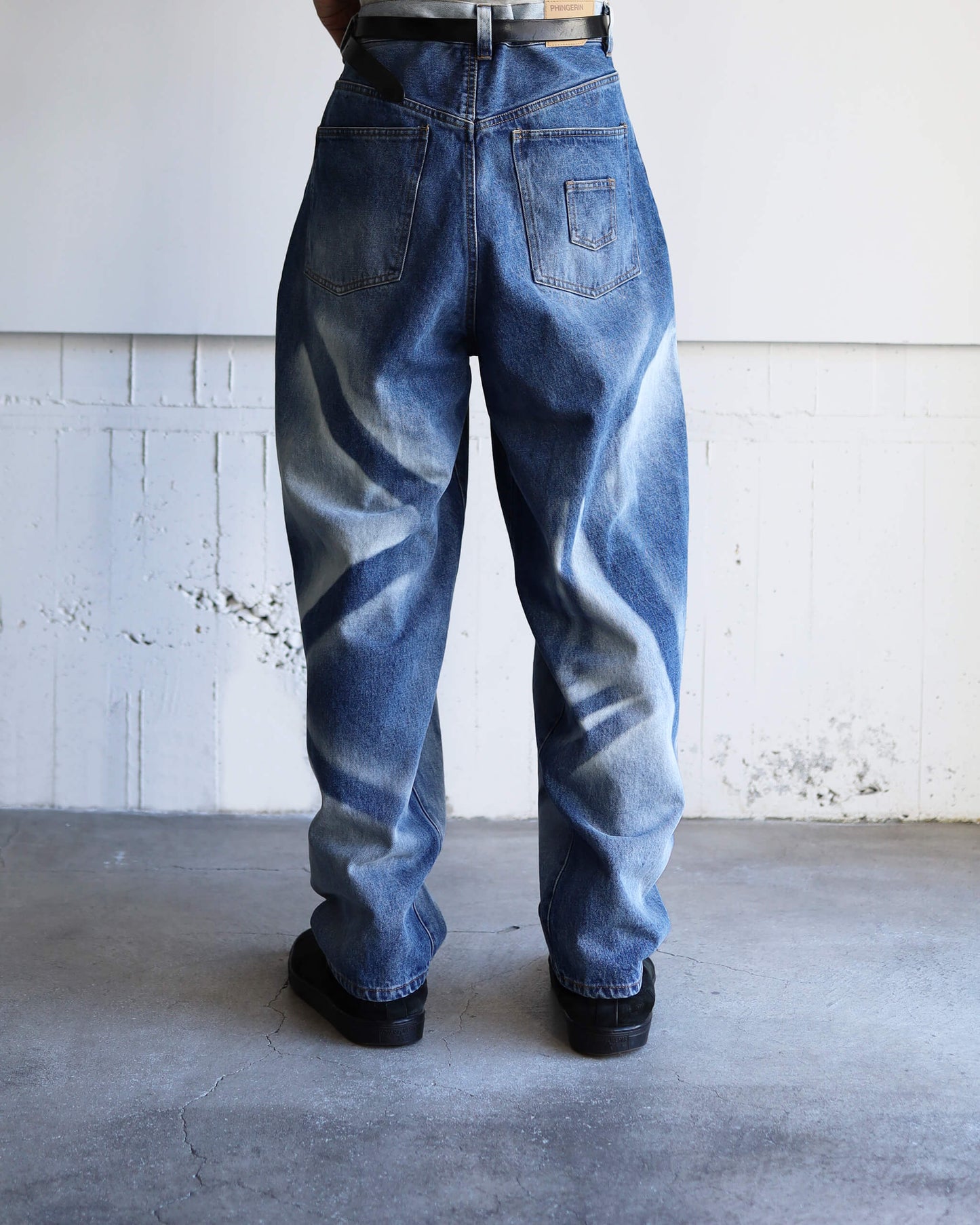 6 POCKET JEANS LAZER "NAVY"