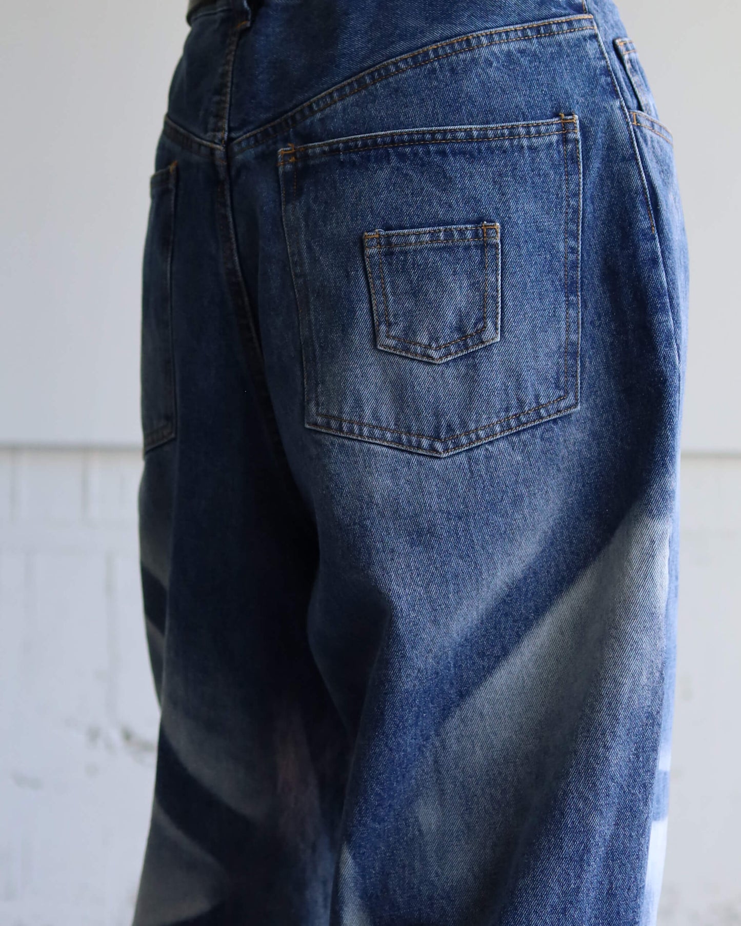 6 POCKET JEANS LAZER "NAVY"
