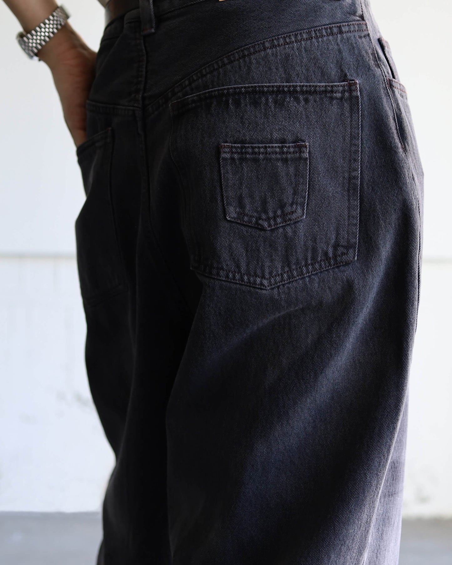 6 POCKET JEANS LAZER "BLACK"