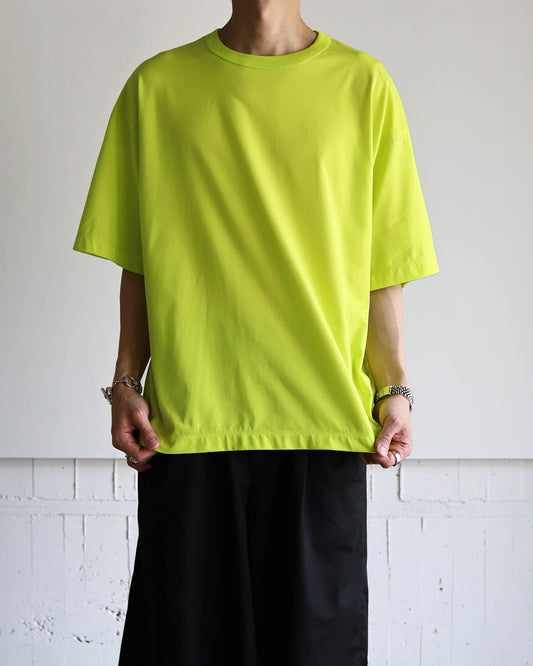 COMFORT FIT Tee GIZA 80/3 KNIT "LIME"