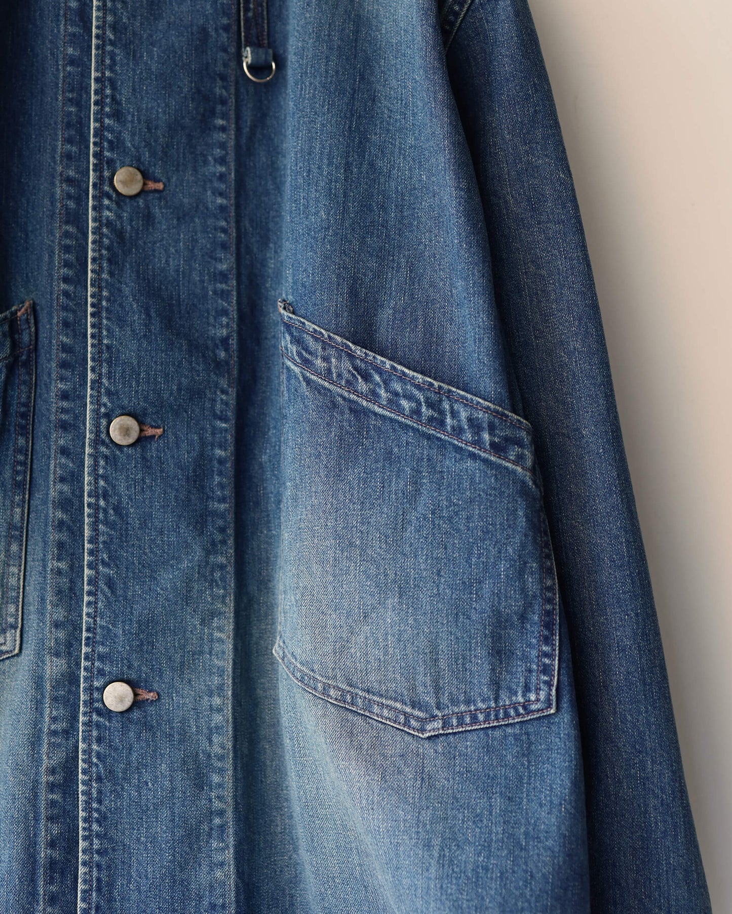 DENIM WORK JACKET "INDIGO WASH"