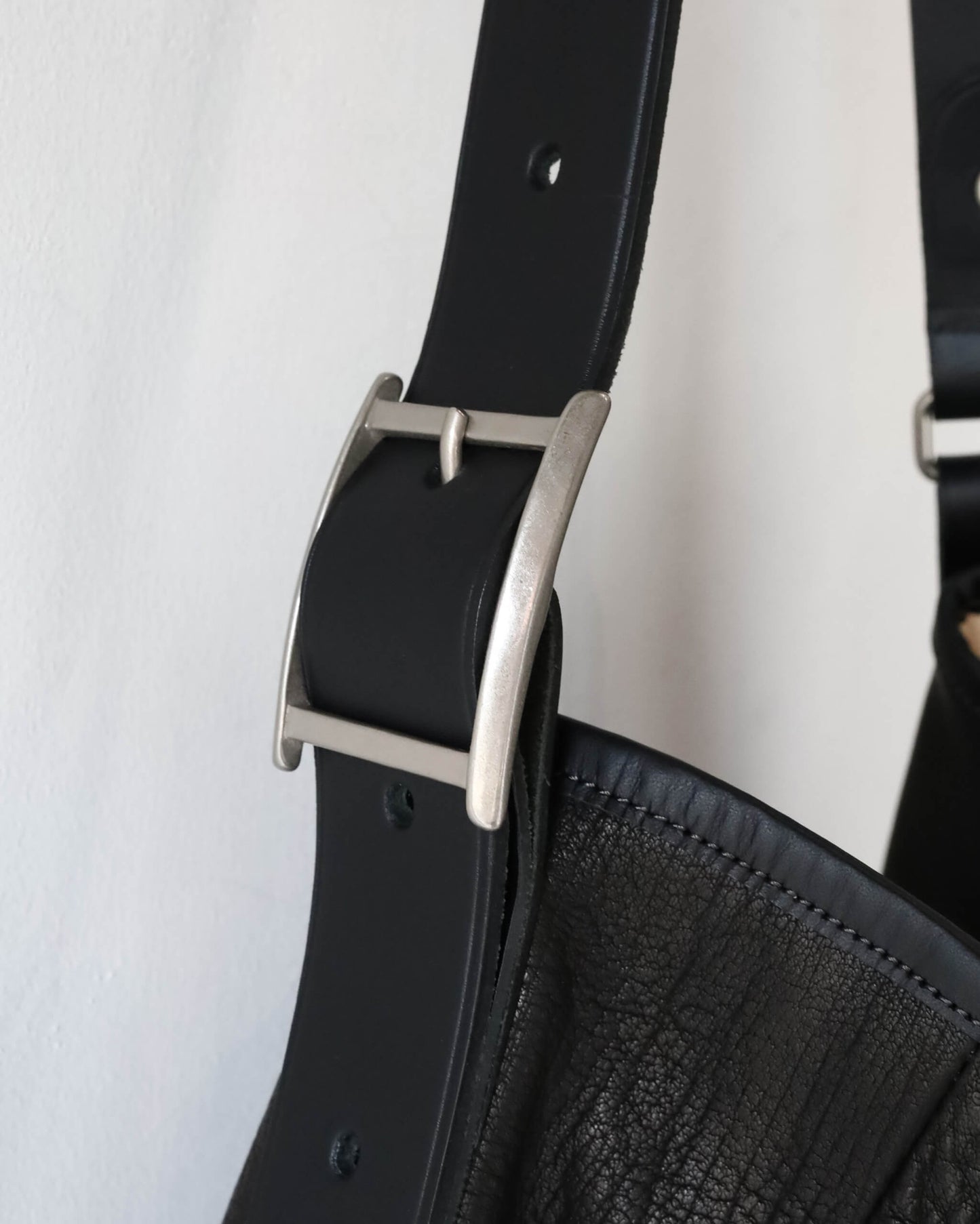 2 Pockets Tote Bag "Black"
