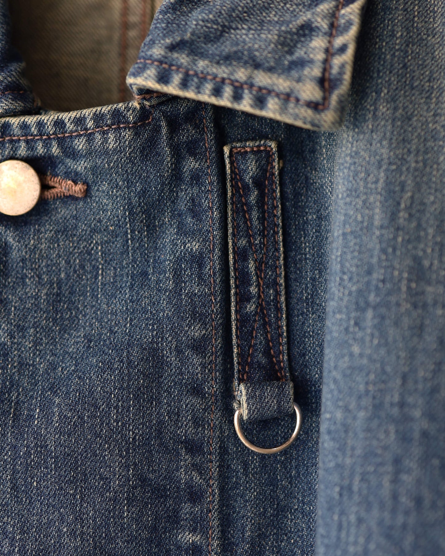 DENIM WORK JACKET "INDIGO WASH"