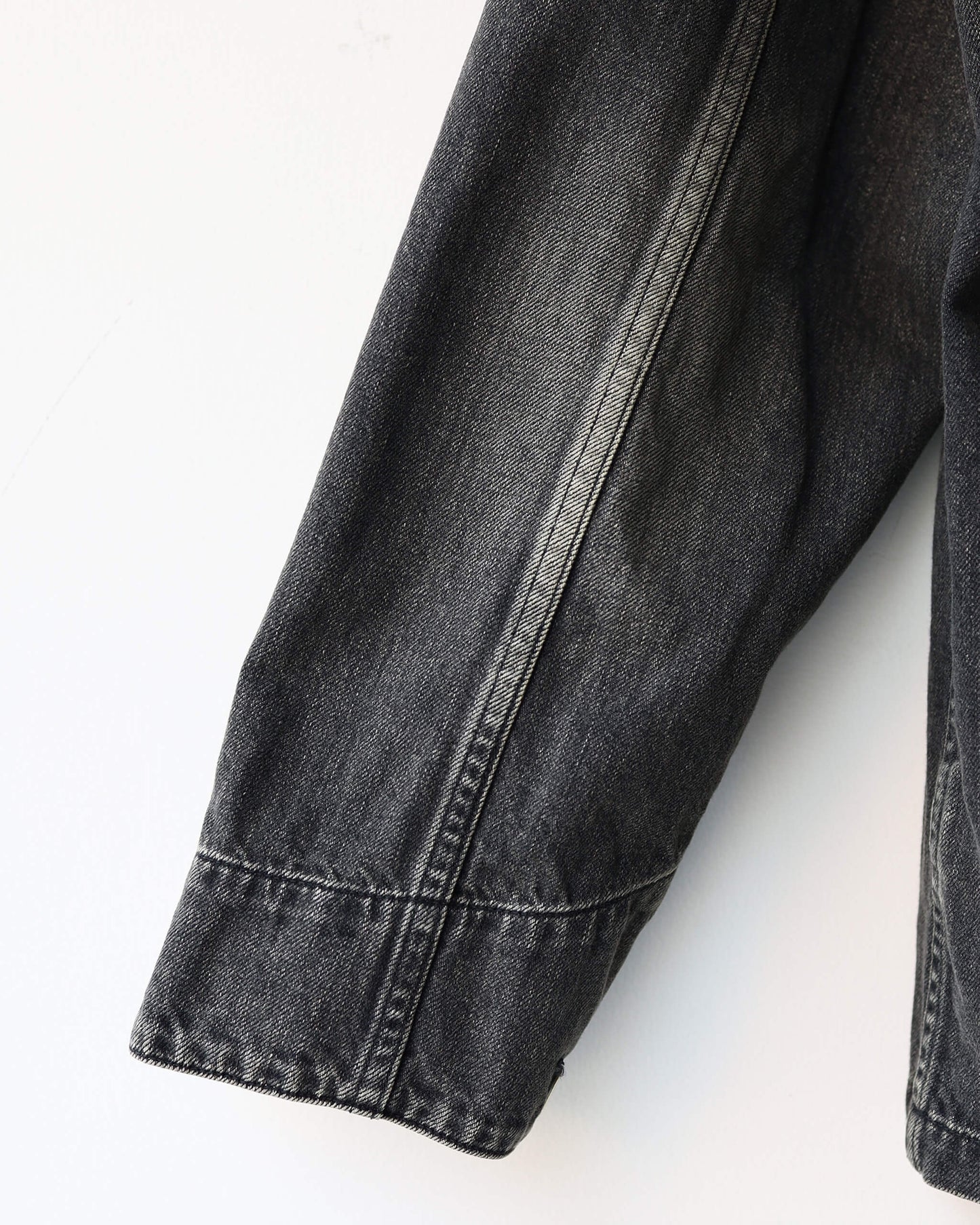 DENIM WORK JACKET "BLACK WASH"