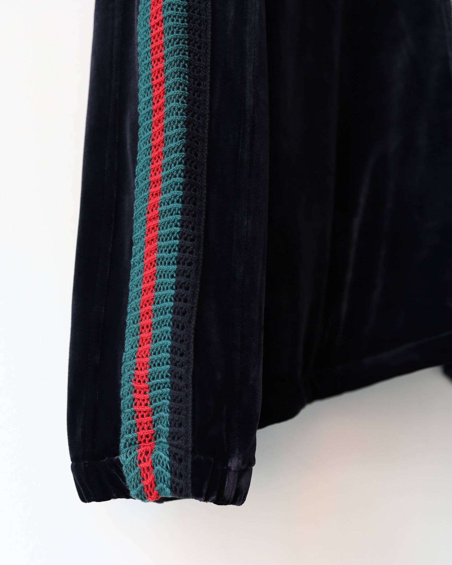 TRACK JACKET VELOURS "BLACK"