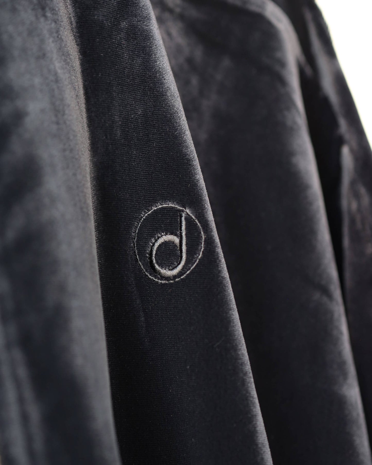 TRACK JACKET VELOURS "BLACK"