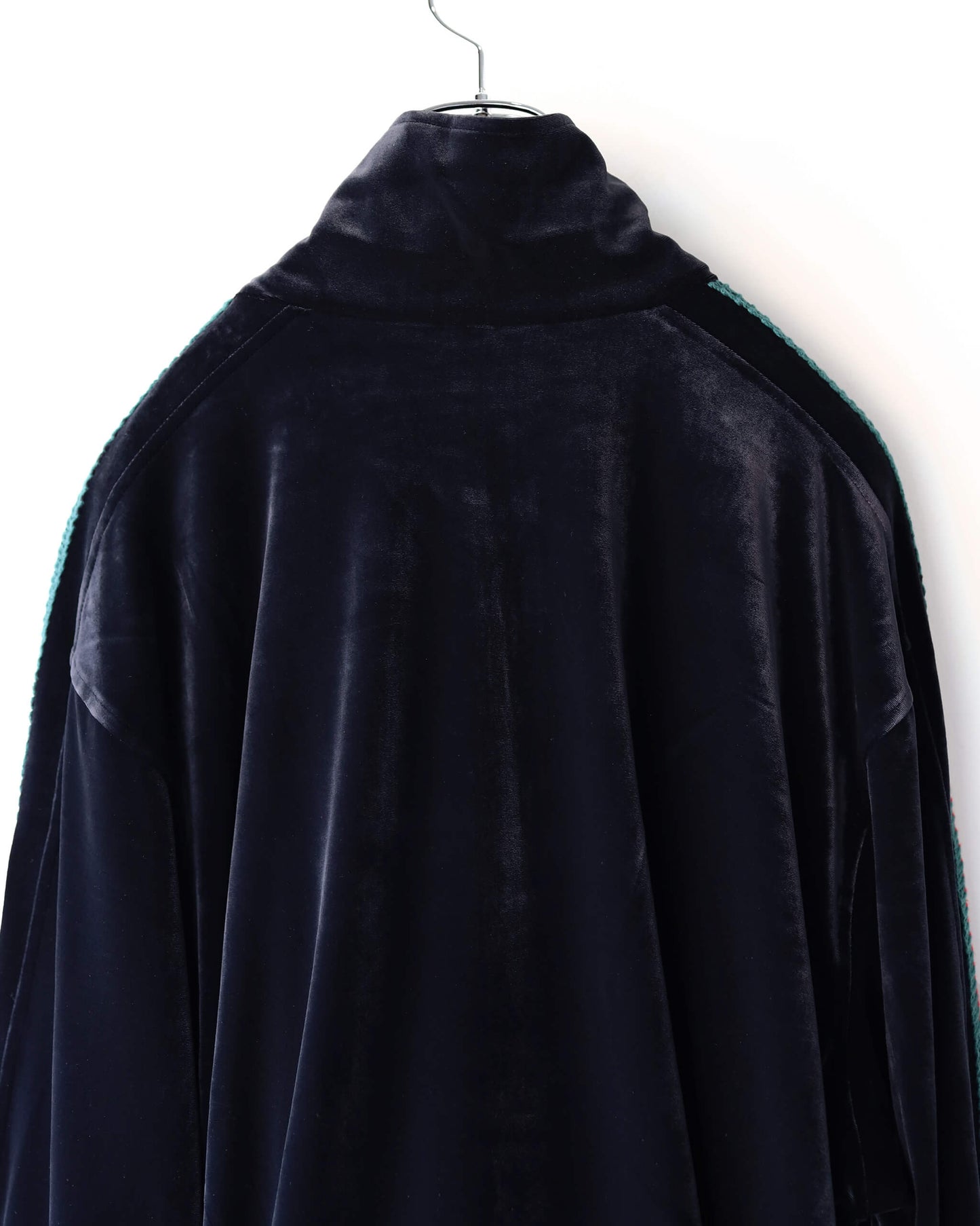 TRACK JACKET VELOURS "BLACK"