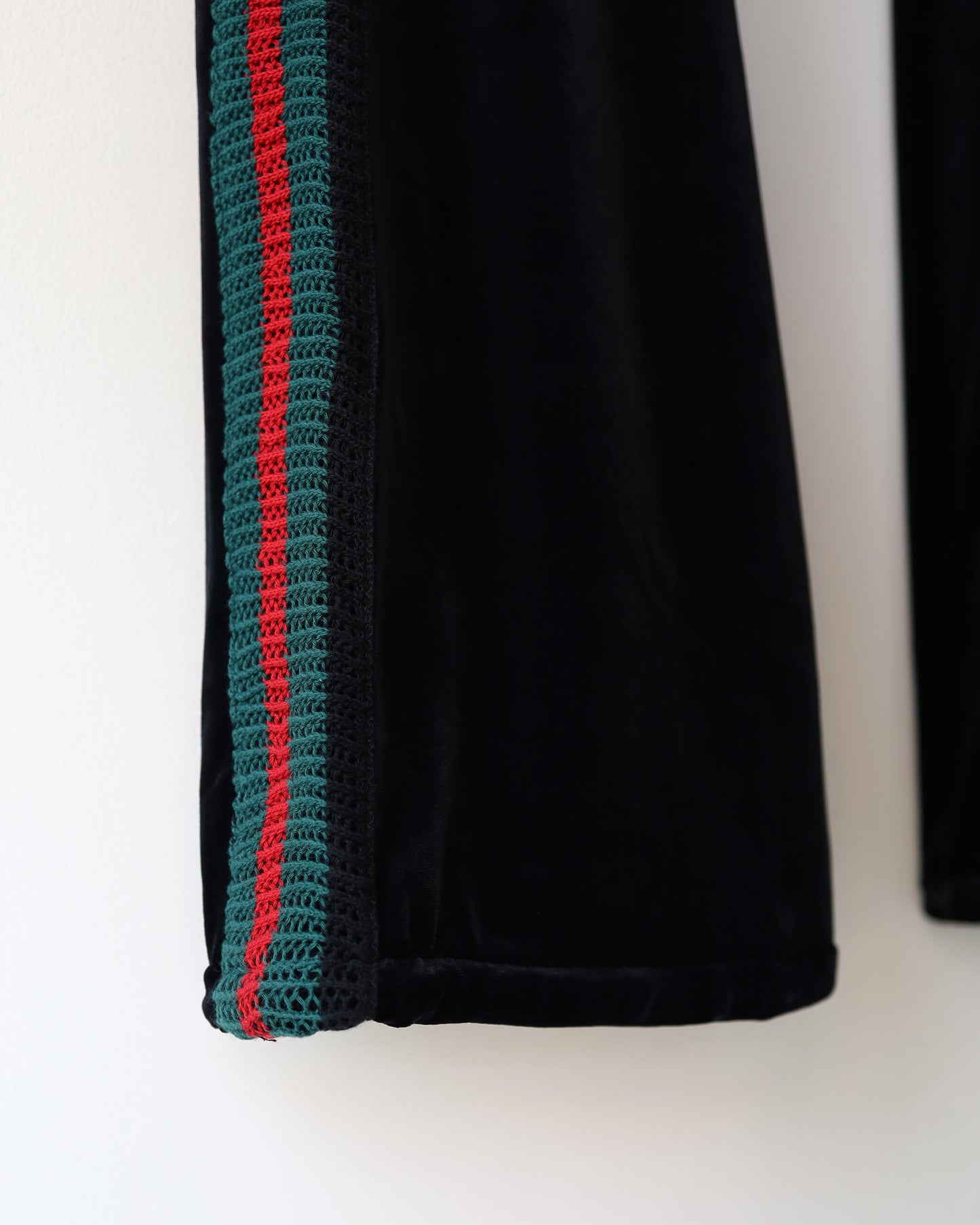 TRACK PANTS VELOURS "BLACK"