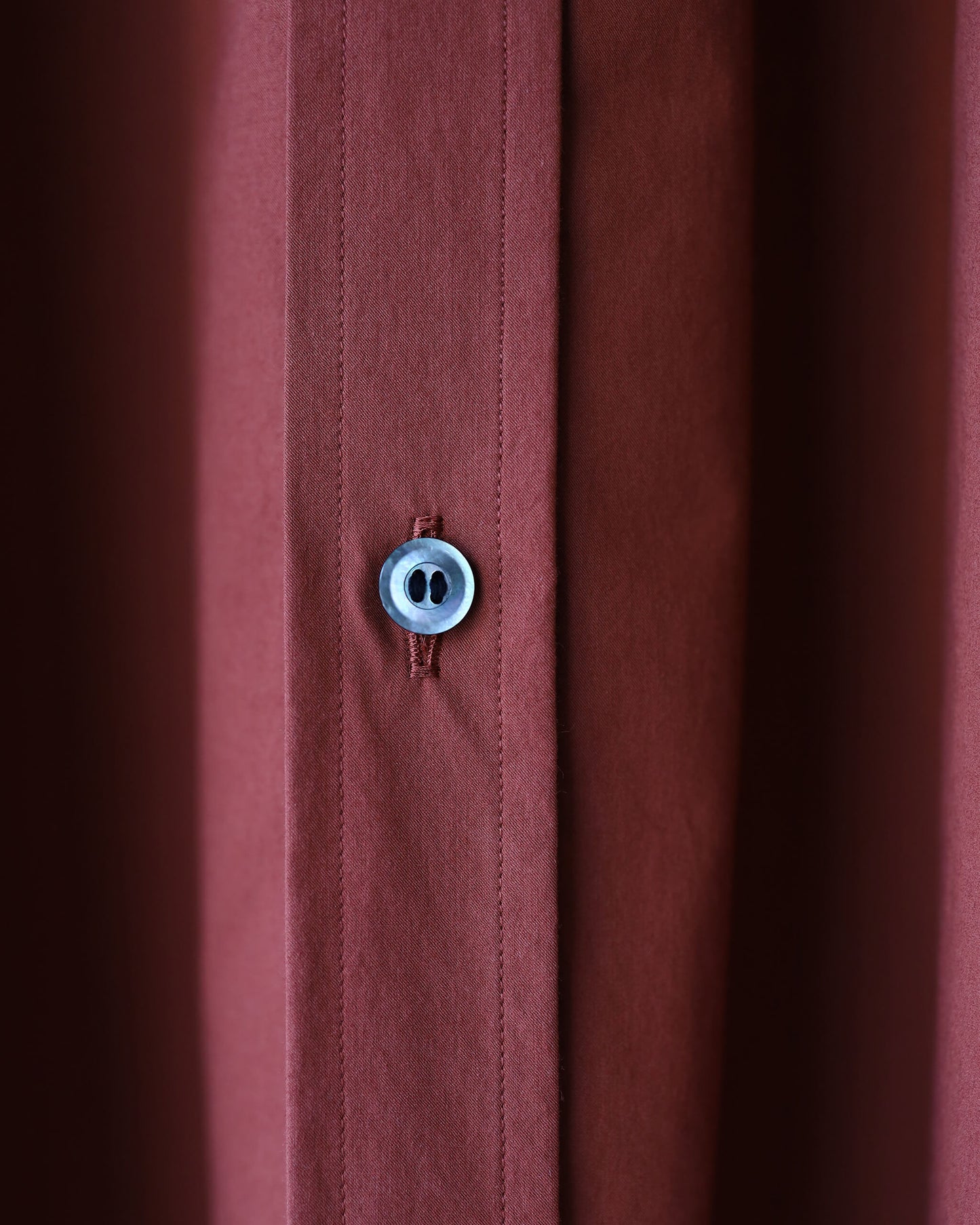 BOX SHIRT "BRICK RED"