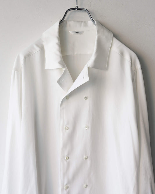 BRIGHT DOUBLE SHIRTS "White"