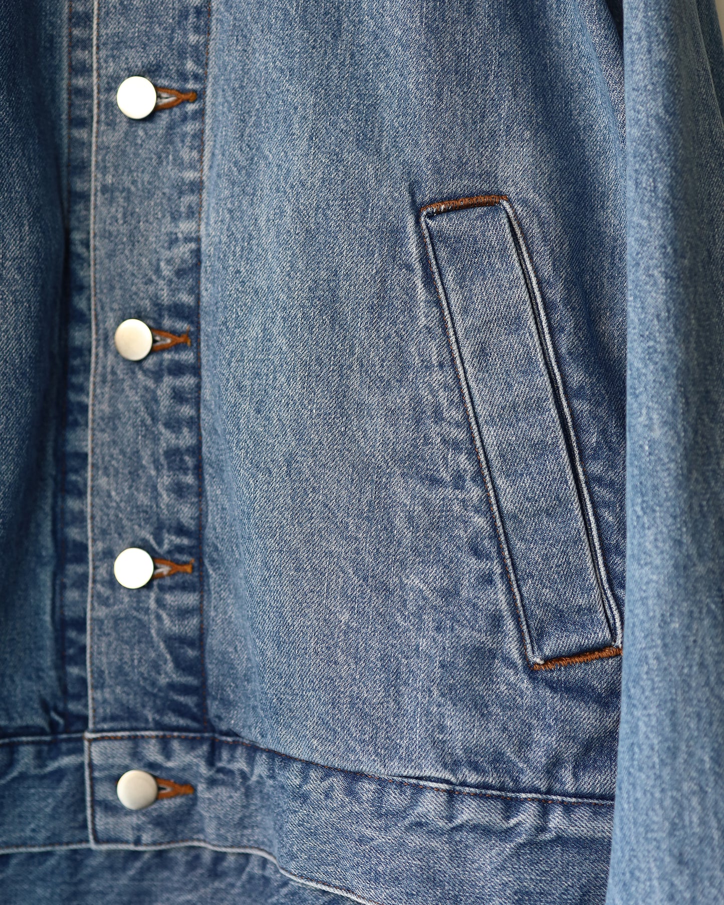 DENIM JACKET "SAX BLUE"