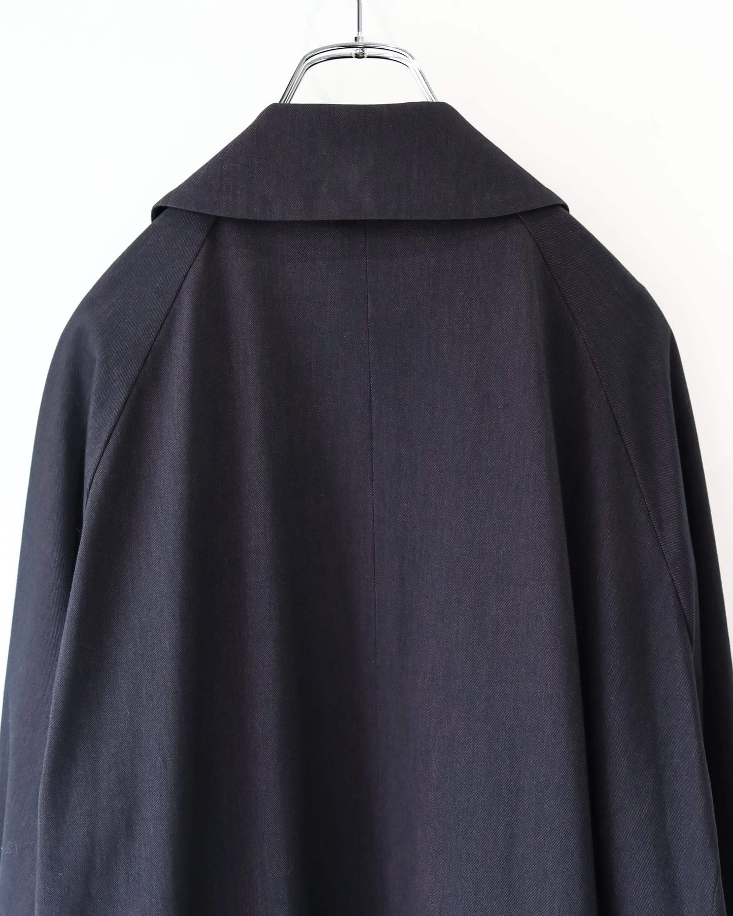 46G Solaro Raglan Coat "BLACK BROWN"