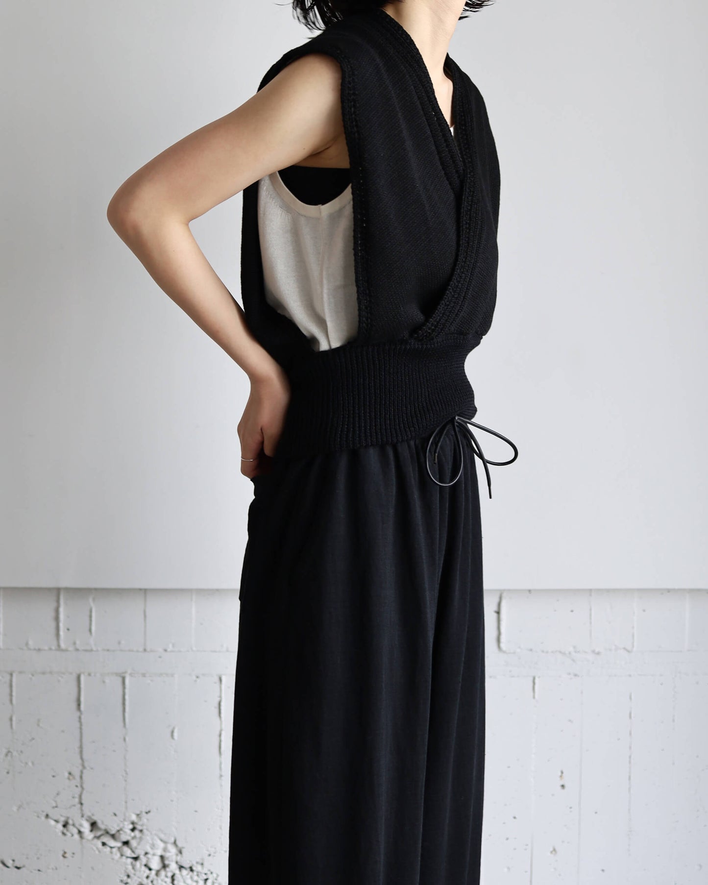 EST KNIT - SHORT "BLACK"