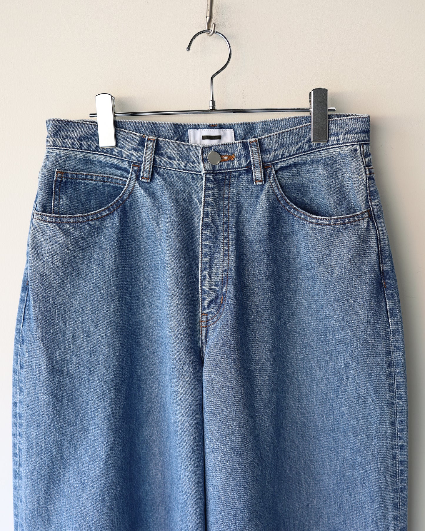 DENIM PANTS (BAGGY) "SAX BLUE"