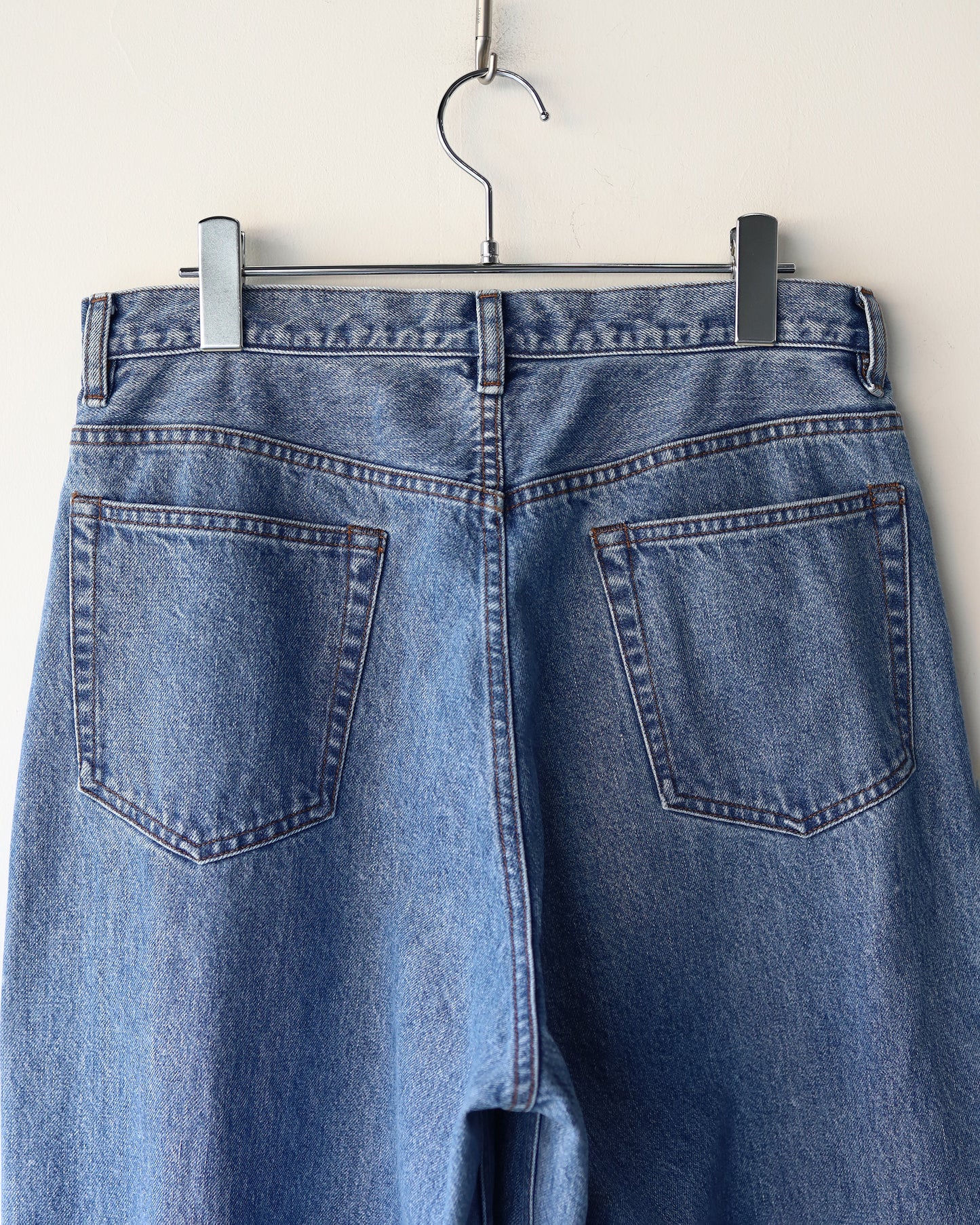 DENIM PANTS (BAGGY) "SAX BLUE"