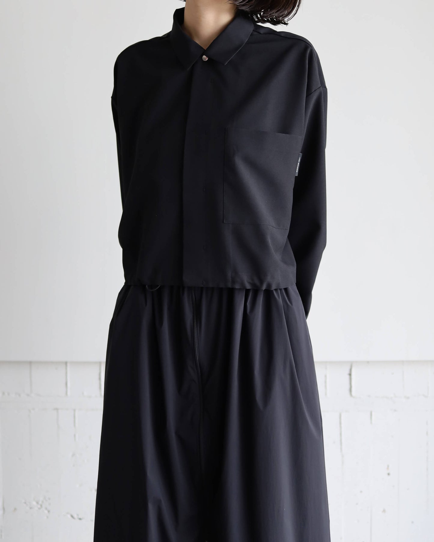 LIT SHIRTS BLOUSON (WOMENS) "BLACK"