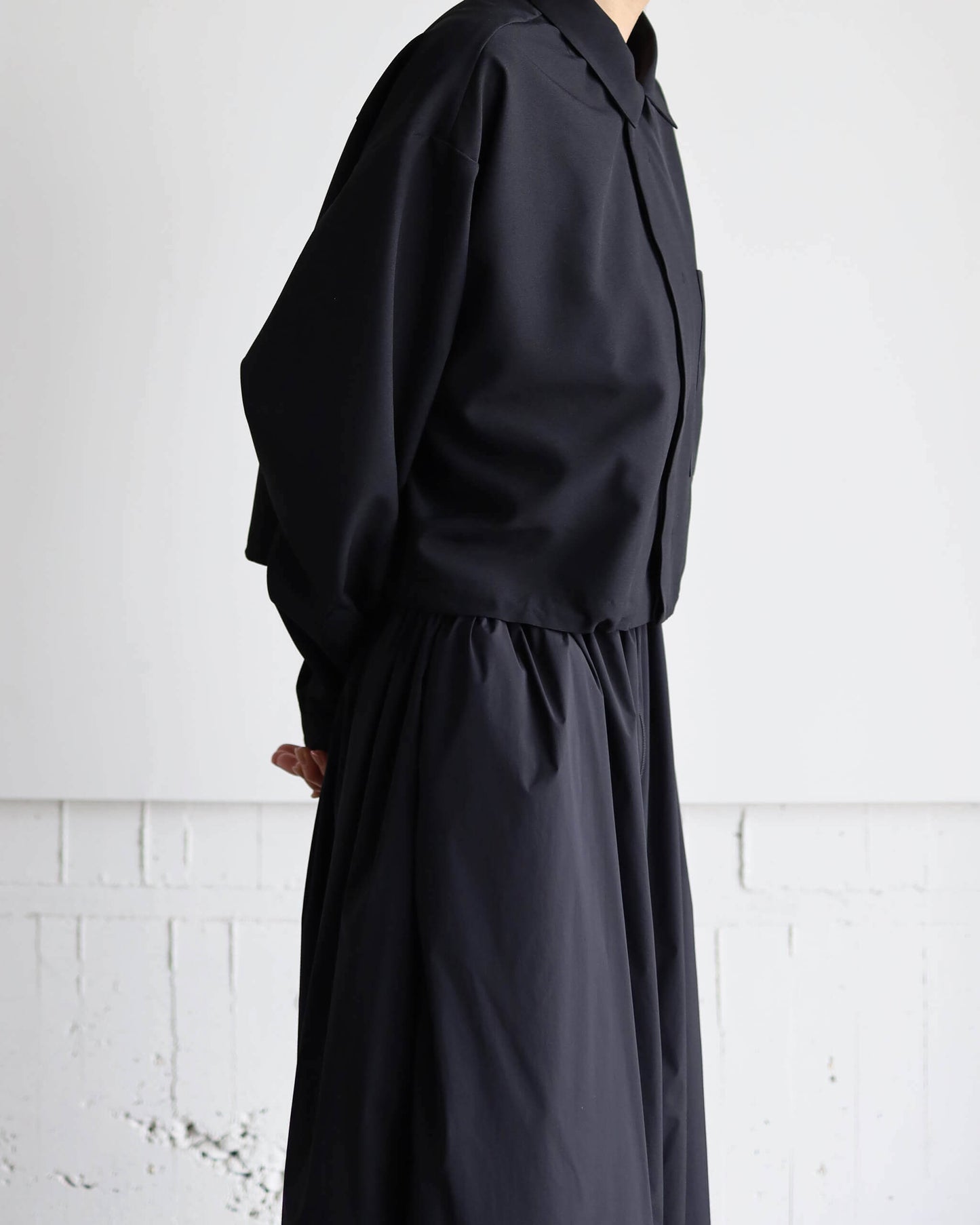 LIT SHIRTS BLOUSON (WOMENS) "BLACK"