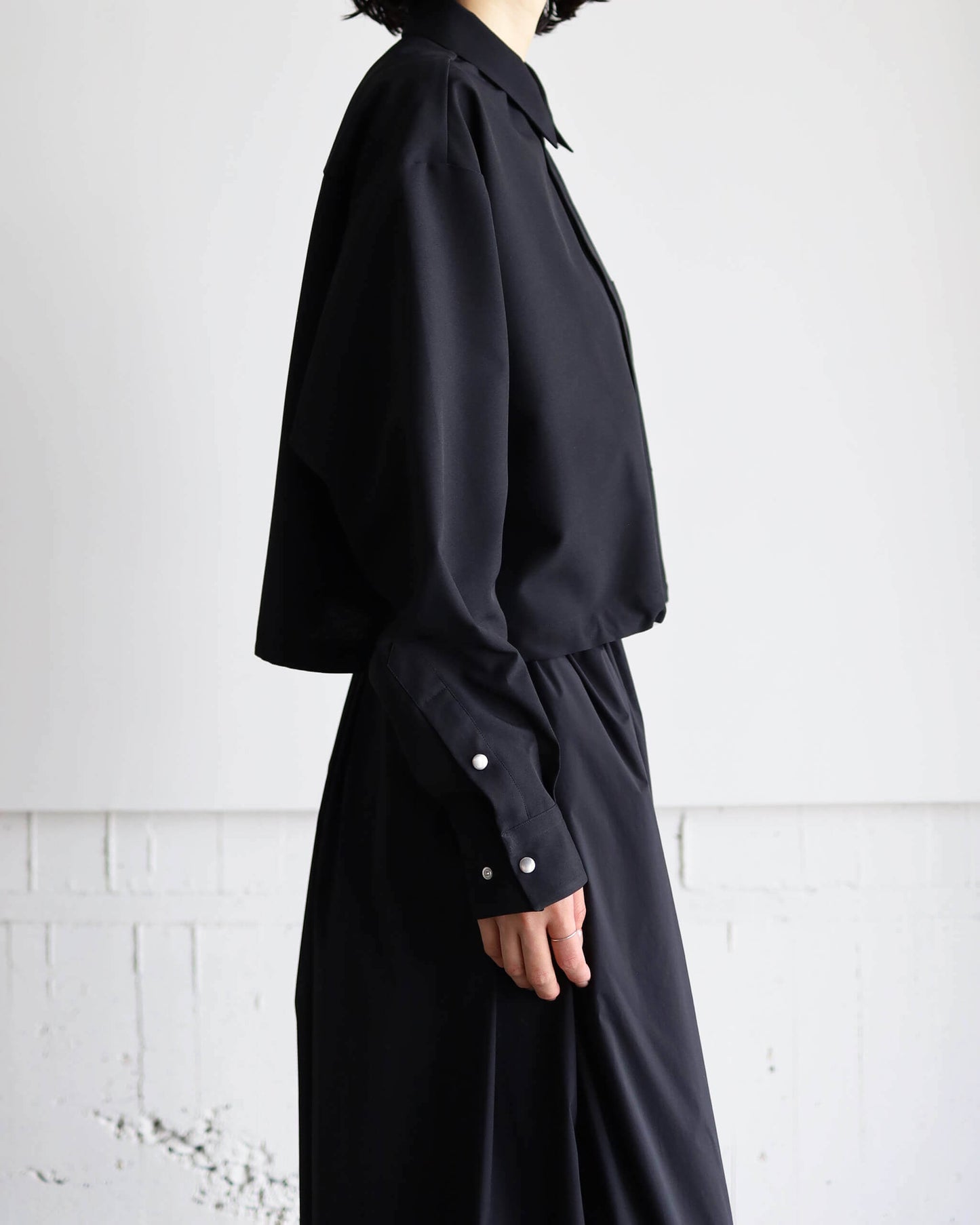 LIT SHIRTS BLOUSON (WOMENS) "BLACK"