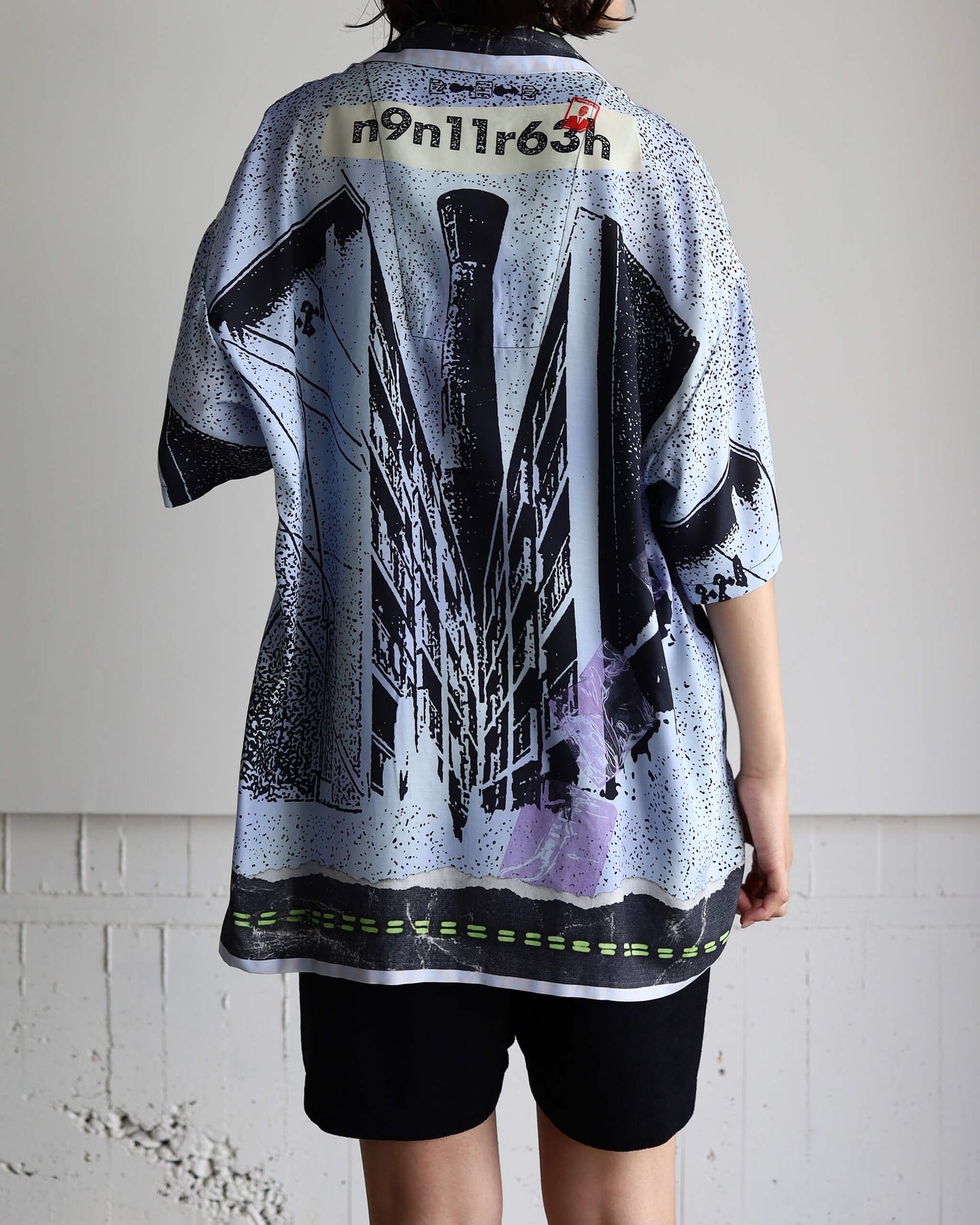 CODE SUMMER SHIRT "SAX"