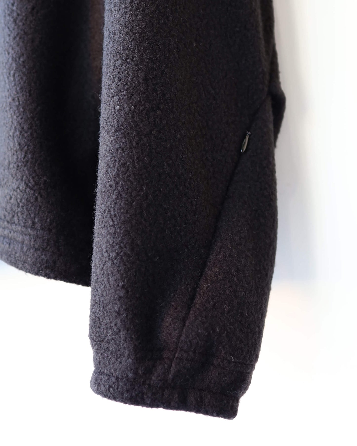 FLEECE BLOUSON "BLACK"